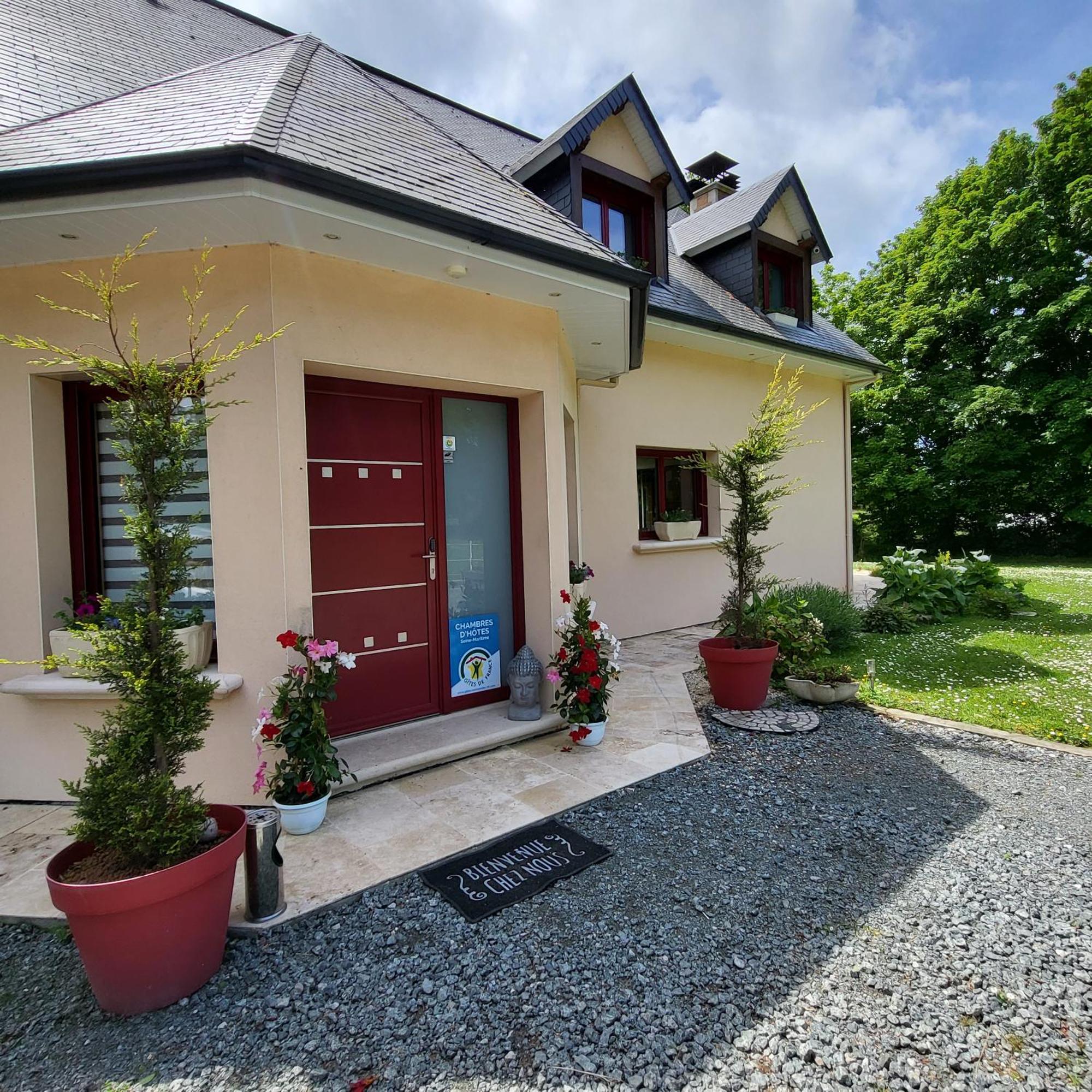 Bed and Breakfast Chez Kate Et Lolo Senneville-sur-Fécamp Exterior foto